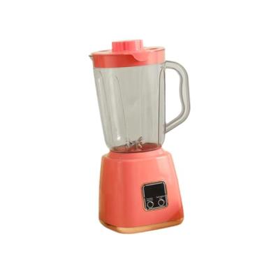 Imagem de Fenteer Máquina de mistura de frutas de liquidificador portátil Mini cuteira de gelo copo de frutas para smoothie gelo, Rosa
