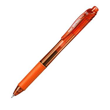Imagem de Caneta Energel X Pentel 0.5mm Laranja Retrátil