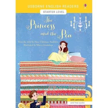 Imagem de The Princess And The Pea - Usborne English Readers - Level Starter - Book With Activities And Free Audio