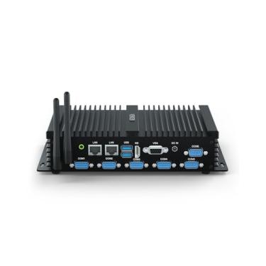 Imagem de VENOEN Mini Pc Industrial Core I7 8550U, Win 11 Pro, Placa De Rede Dupla Sem Ventoinha, 8 Gb Ram Ddr4, Ssd 256 Gb, Tela Hd/Vga 4K, 6 Portas Rs232, Wi-Fi, Bt4.0, Slot Para Sim 3G/4G, Ligação Automáti