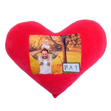 Imagem de Almofada coração para personalização - Foto Pavan