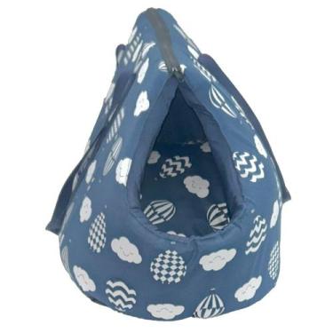Imagem de Bolsa de Transporte e Cama Iglu Pet 2 em 1 Amora Top Impermeável - Com
