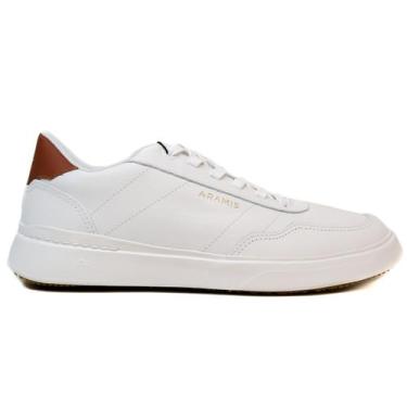 Imagem de Tênis Aramis Journey Nova Masculino, 40, Branco, Telha