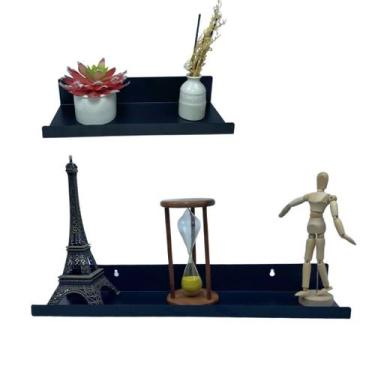 Imagem de Prateleira Decorativa Organizador para Quarto Sala Kit 2 Pç - M1