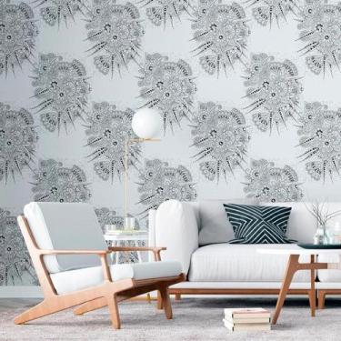 Imagem de Papel de Parede Adesivo Mandala N011110 Rolo 0,58x3M - Adesivo BR