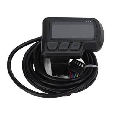 Imagem de Medidor de visita LCD de bicicleta elétrica Medidor de velocidade de scooter com status de bateria USB para bicicleta de montanha