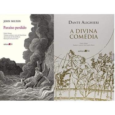 Imagem de Kit 2 livros paraiso perdido + divina comedia