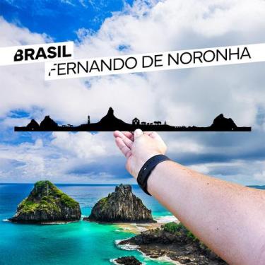 Imagem de Traçado Brasil - Fernando de Noronha - Parede - STUDIO MAKERS