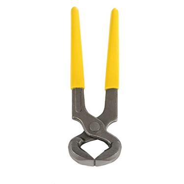 Imagem de Alicate de corte de extremidade extrator de unhas de aço carbono extrator de pregos removedor de fixação, alicate de corte de unhas, ferramenta de marcenaria (18 cm)