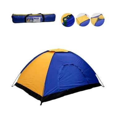 Imagem de Barraca Para Praia e Camping 2 Pessoas, Impermeável, Portátil – resistente à chuva, Para Casal, Compácta, fácil de montar, com proteção UV
