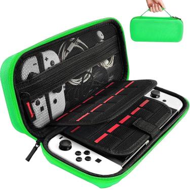 Imagem de Estojo de transporte Daydayup Green Protector para console e acessórios
