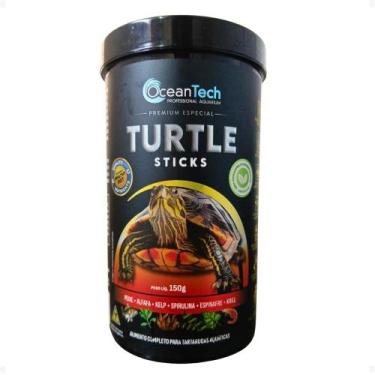 Imagem de Ocean Tech Turtle Sticks 150g Alimento Tartarugas Aquáticas