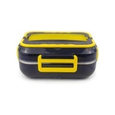 Imagem de Marmita Tipo Lancheira Eletrica Domestica ou Veicular 220v+12v - E-com