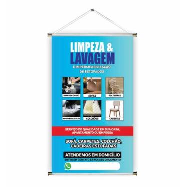 Imagem de Banner pronto Limpeza de Sofá BA 403 medida 45x70 cm arte Pronta