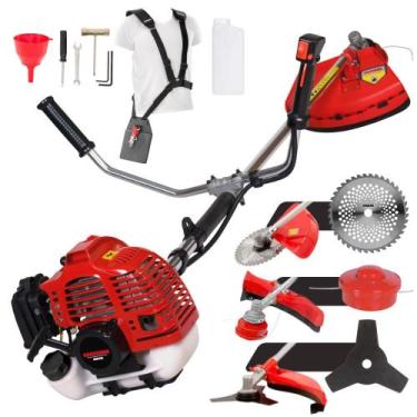 Imagem de Máquina de Corta Grama Kawashima KW43-L À Gasolina 43cc Motor 2T 1,7HP