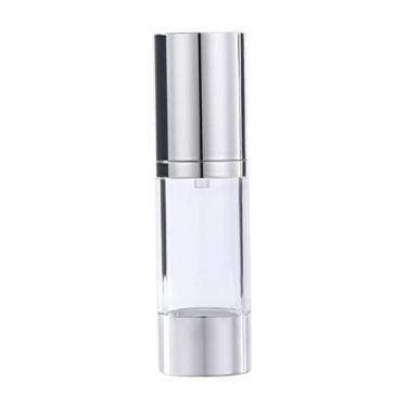 Imagem de Frasco com bomba Airless, vazio, recarregável, recipiente de creme, vácuo, viagem, frasco de pressão para loção 30 ml
