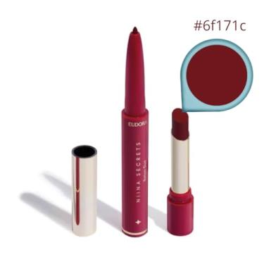 Imagem de Batom Duo Perfect Match Niina Secrets 1,65g (Vermelho)