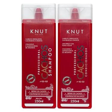 Imagem de Kit Knut Tratamento Cachos Shampoo 250ml Condicionador 250ml