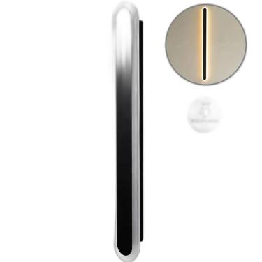 Imagem de Kit 5 Arandela Linear Acrilico 60 Cm Borda Luminosa Led