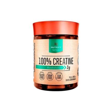 Imagem de Creatina Monohidratada 120 Capsulas Creatine - Nutrify-Unissex
