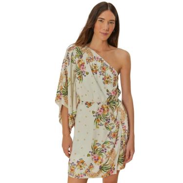 Imagem de Vestido Curto Farm Rio Lenço Pássaros em Flor-Feminino