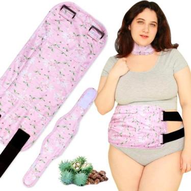 Imagem de Pacote de óleo de rícino Pedobi Plus Size, 2 peças de algodão orgânico