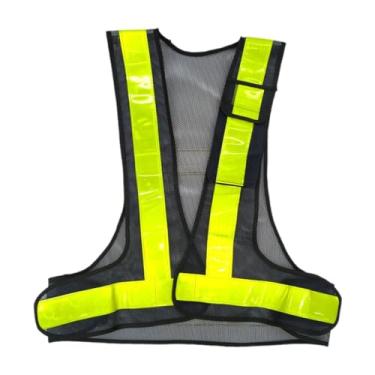 Imagem de YsXoWiui Colete Refletivo Esportivo para Trabalhadores, com Refletores para Corredores, Seguranças, Caminhantes E Corridas Ao Ar Livre.