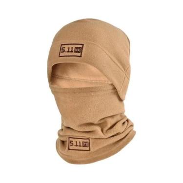 Imagem de Gorro Térmico De Inverno Masculino Com Capuz De Lã, Aquecedor Facial, 