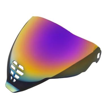 Imagem de Airflite Shield Uv-protected para ICON IC-06 Airflite Face Shield Substituição Capacete Viseira (somente uso em dias de arco-íris Revo)