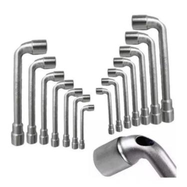 Imagem de Jogo De Chave L Com Furo - 14 Peças - Fertak