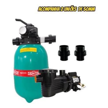 Imagem de Filtro DFR12 + Bomba 1/3CV Dancor p/piscinas até 30.000L