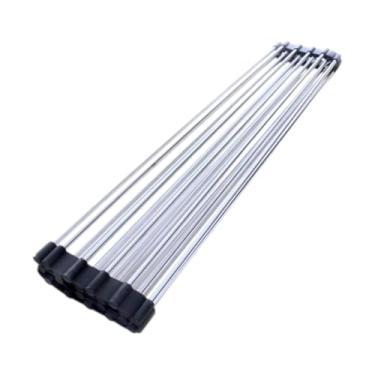 Imagem de ESTEIRA ESCORREDOR MULTIUSO DE INOX PARA PIA/CUBA 37X22,5CM