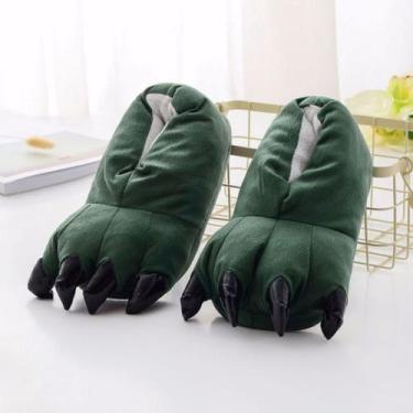 Imagem de Pantufa Pata de Garra Chinelo de Frio Aquecer os Pés - Calça 35 a 39 -
