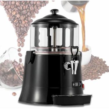 Imagem de Máquina De Chocolate Com Derretimento Grande, Máquina De Misturador De Chocolate Quente Com Chocolate Quente Comercial, Bebida Quente Mais Quente Com Torneira