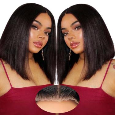 Imagem de Peruca Durian Hair Wear and Go Glueless Bob 25 cm de cabelo humano