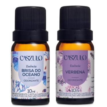 Imagem de Kit 2 Essências Difusor Elétrico Aromatizador Aromatizantes Para Ambiente (Brisa do Oceano+Verbena)