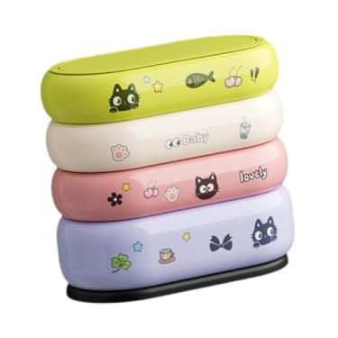 Imagem de Bothyi Lixeira de grande capacidade, lata de lixo estreita, recipiente de lixo para escritório, banheiro, quarto, dormitório, banheiro, Sem Rodas