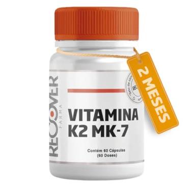 Imagem de Vitamina K2 Mk-7 100mcg - 60 Cápsulas - Recover Farma