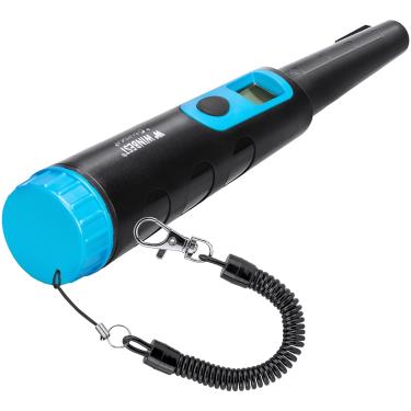Imagem de Barska Winbest SURVEYOR-200 Varinha portátil à prova d'água detector de metais pinpointer com visor LCD e coldre, alertas de som e vibração, lanterna LED embutida