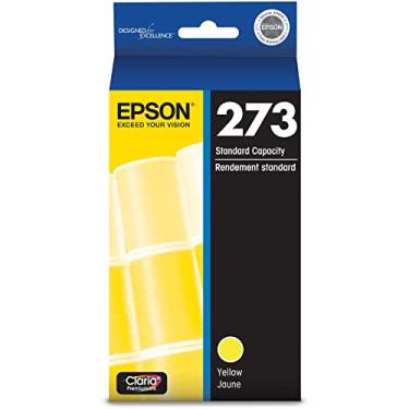 Imagem de EPSON Cartucho amarelo de capacidade padrão de tinta Claria T273 (T273420-S) para impressoras Epson Expression Premium selecionadas