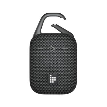 Imagem de Tronsmart Alto-falante Mirtune H1 portátil para uso externo, tempo de reprodução 20H, som alto e graves intensos, mosquetão integrado, impermeável IPX7, equalizador personalizado, alto-falante