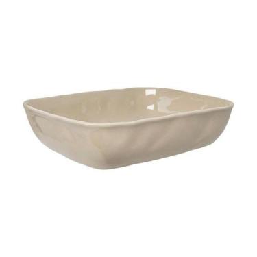 Imagem de Assadeira Home Style Orgânica 31 x 24 cm, BEGE