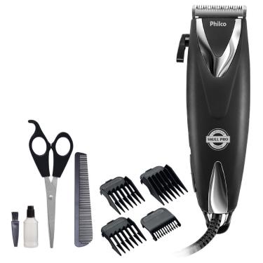 Imagem de Máquina De Cortar Cabelo Skull Pro Chrome Philco 220V