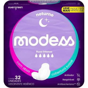 Imagem de Absorventes modess noturno c/abas 32un