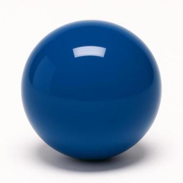Imagem de Bola de Sinuca Avulsa Lisa Rei dos Tacos 54 mm, Azul