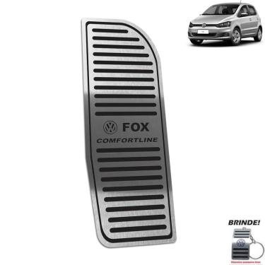Imagem de Descanso De Pé Aço Inox Fox Comfortline 2014 A 2020 Preto