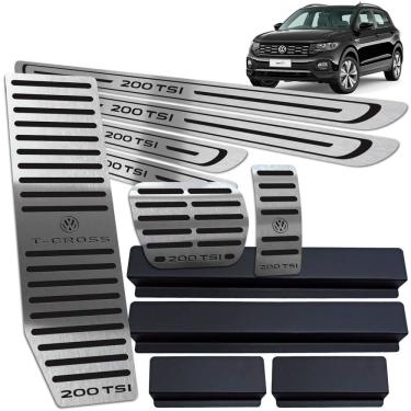 Imagem de Descanso Pedaleira Auto. Soleira T-Cross 200 TSI Preto BR