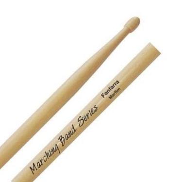 Imagem de Baqueta Liverpool Marching Band Series Fanfarra Marfim BF-FF Extra Pesada e Grande