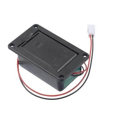 Imagem de Colaxi Caixa de bateria para captador de guitarra 9V Caixa de bateria fácil de instalar Acessórios para guitarra e baixo elétricos