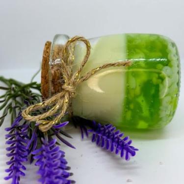 Imagem de Vela Jardim após a Chuva 85g - Lavanda Silvestre e Capim Cidreira - Mã